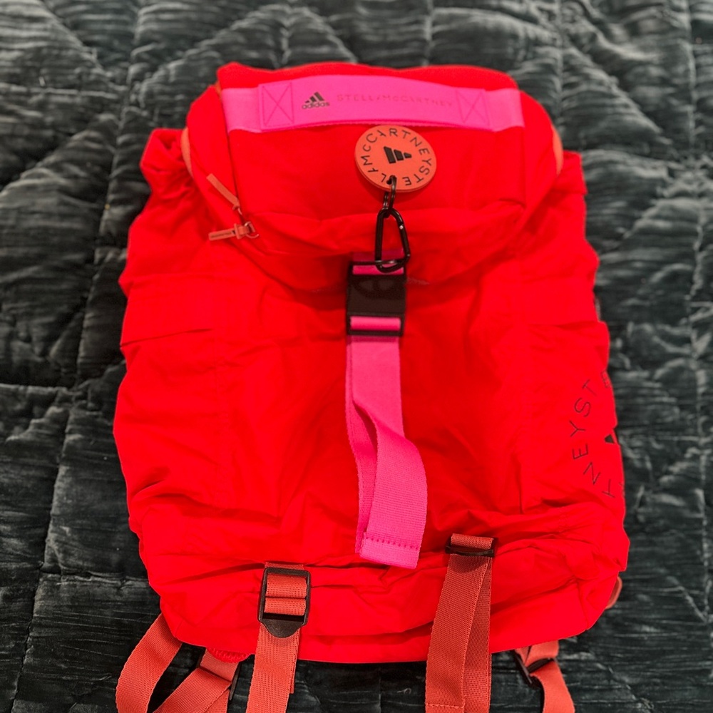 Adidas by Stella McCartney Red Backpack